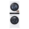 LG WashTower Stacked Laundry Center Front load Washer and Gas Dryer