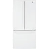 GE Standard-Depth 24.8-cu ft 3 -Door French Door Refrigerator with Ice Maker and Water Dispenser