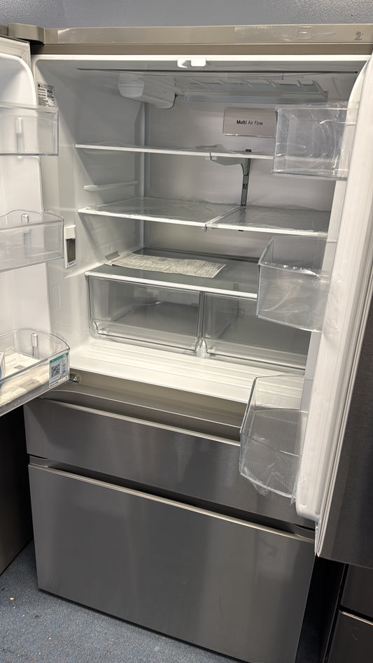 LG 26 cu. ft. SMART Counter Depth MAX French Door Refrigerator with Internal Water Dispenser in PrintProof Stainless Steel