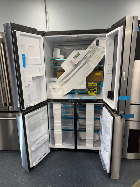 GE 4-Door Refrigerator – Stainless Steel