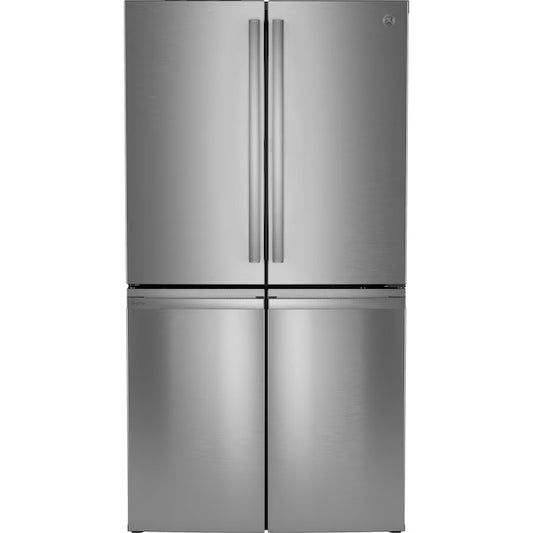 GE 4-Door Refrigerator – Stainless Steel