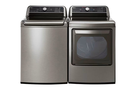 LG ThinQ Washer 5.0 cu ft and Dryer 7.4 cu ft