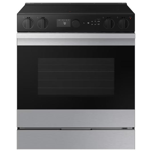Samsung Slide-In Electric Induction Range – 5 Burners