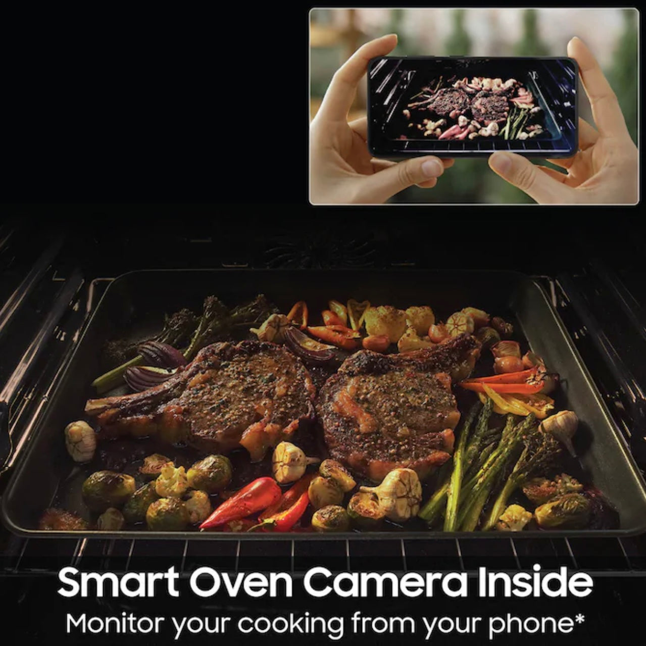 Samsung Slide-In Electric Induction Range – 5 Burners