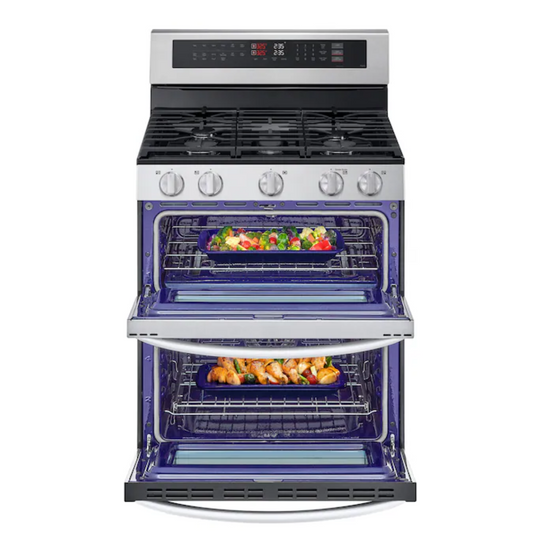 LG Electric Range – Double Oven – Stainless Steel