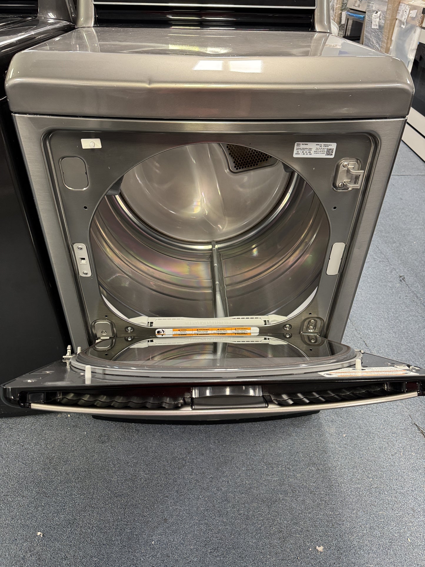 LG ThinQ Washer 5.0 cu ft and Dryer 7.4 cu ft