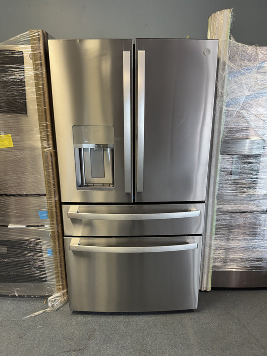 Ge Profile 27.9-cu ft 4 -Door within Door ( Stainless Steel ) ENERGY STAR Certified