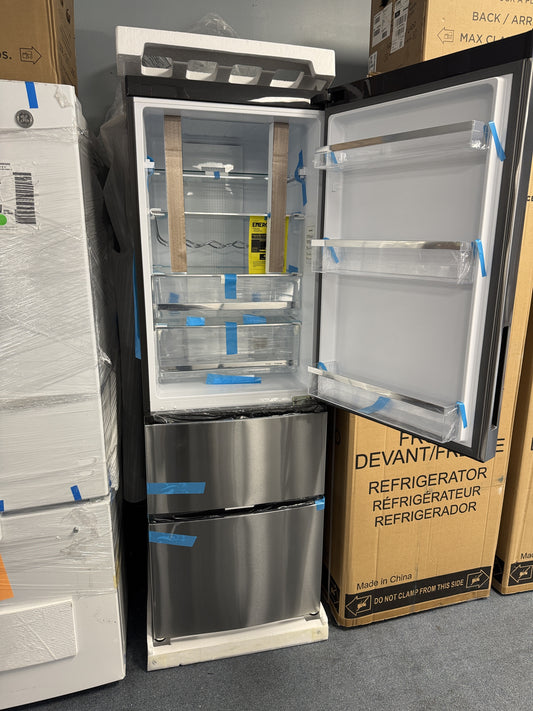 GE 11.9-cu ft Counter-Depth Bottom-Freezer Refrigerator 24 inch wide