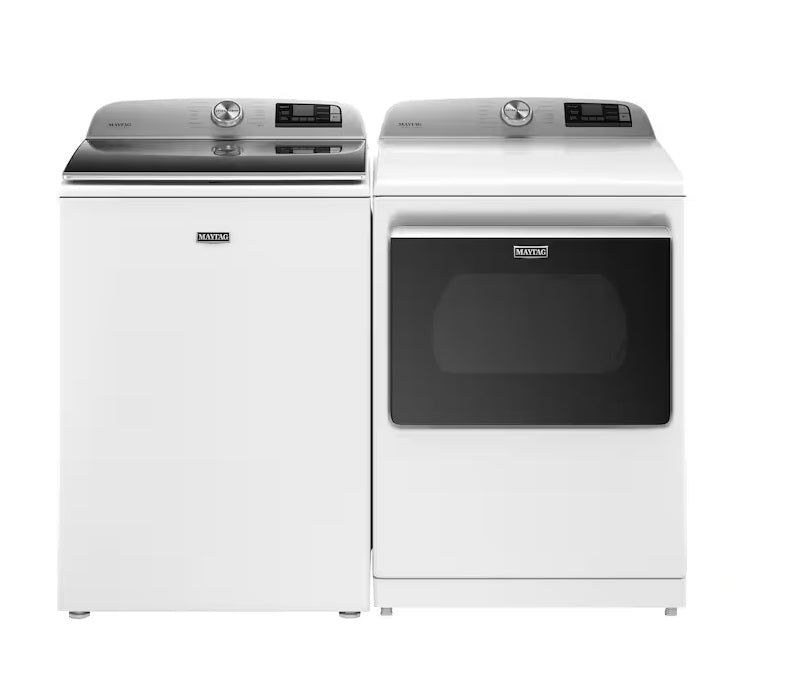 Maytag Washer and Dryer Top load White