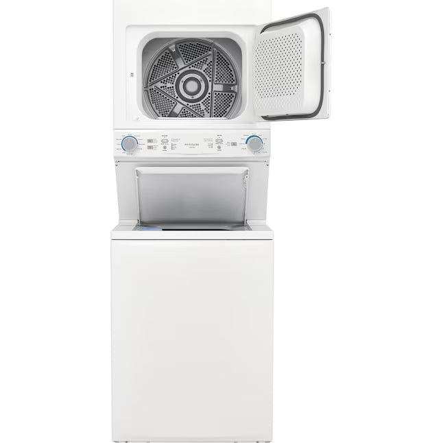 Frigidaire Stacked Laundry Center Washer and Electric Dryer