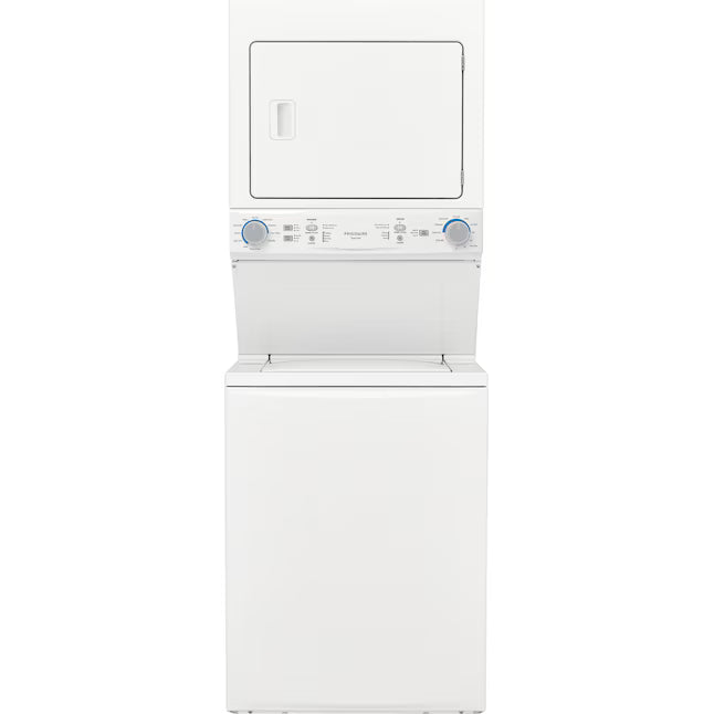 Frigidaire Stacked Laundry Center Washer and Electric Dryer