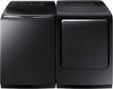 Samsung — Top-Load Washer & Dryer Set, 5.0 cu ft — Black