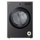 LG — Gas Dryer, 7.4 cu ft — Dark