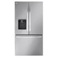 LG - Refrigerator French Door 3 Door