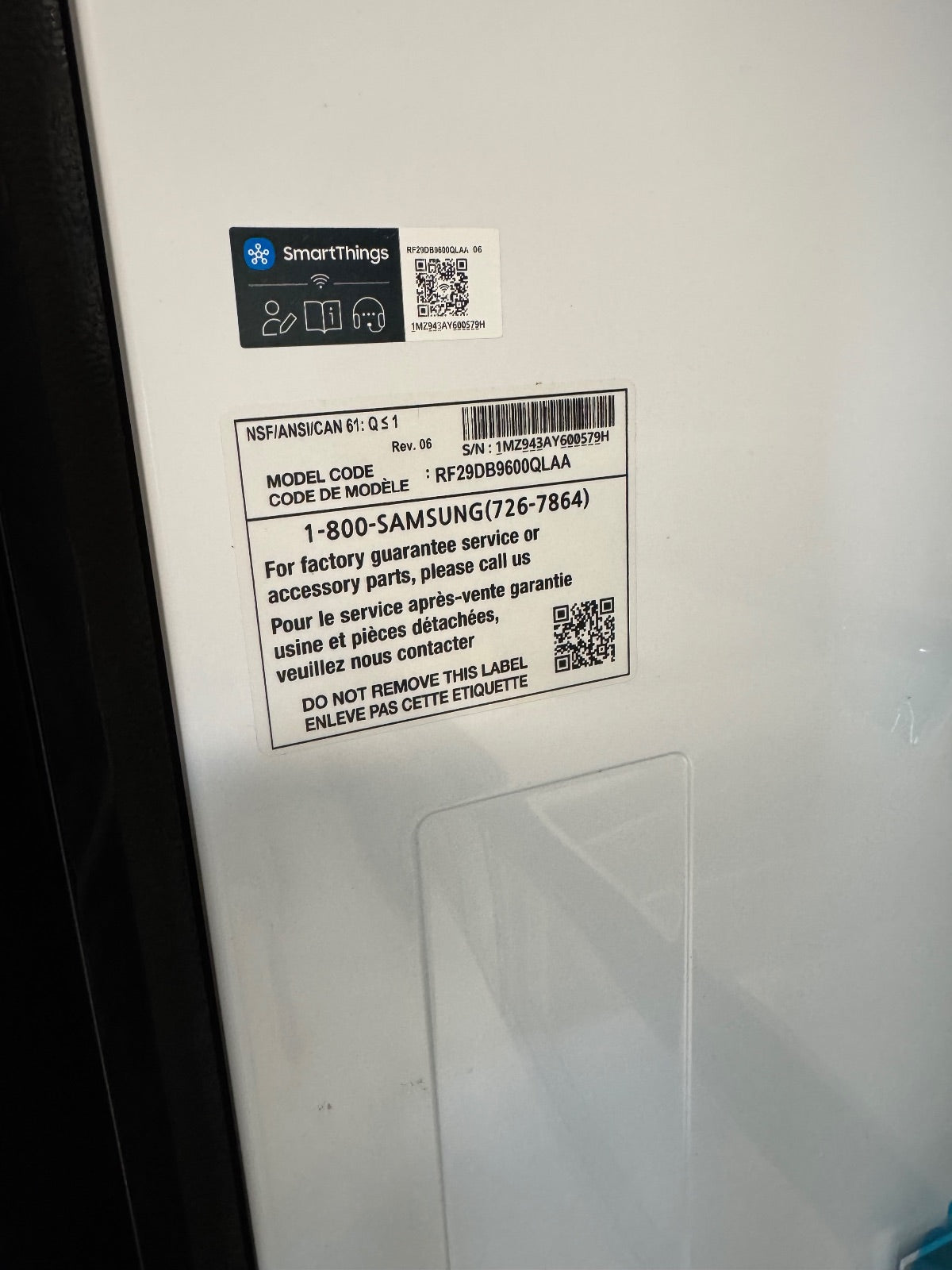 Samsung Refrigerator - Bespoke Flex 4 Door