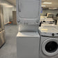 GE — Stackable Washer & Dryer Set, 4.5 cu ft — White