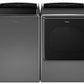 Whirlpool — Top-Load Washer & Dryer Set, 4.8 cu ft — Gray