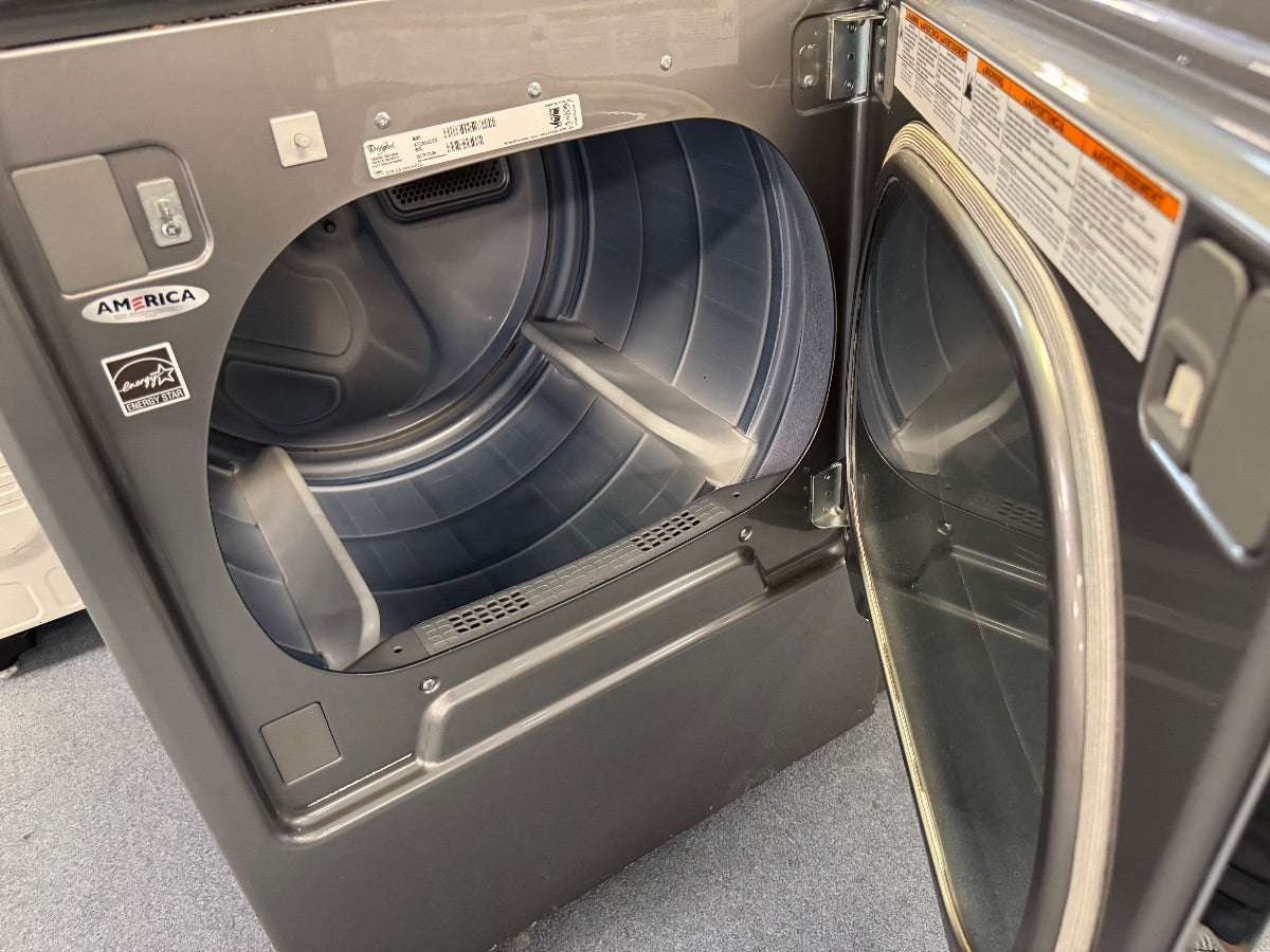 Whirlpool — Top-Load Washer & Dryer Set, 4.8 cu ft — Gray