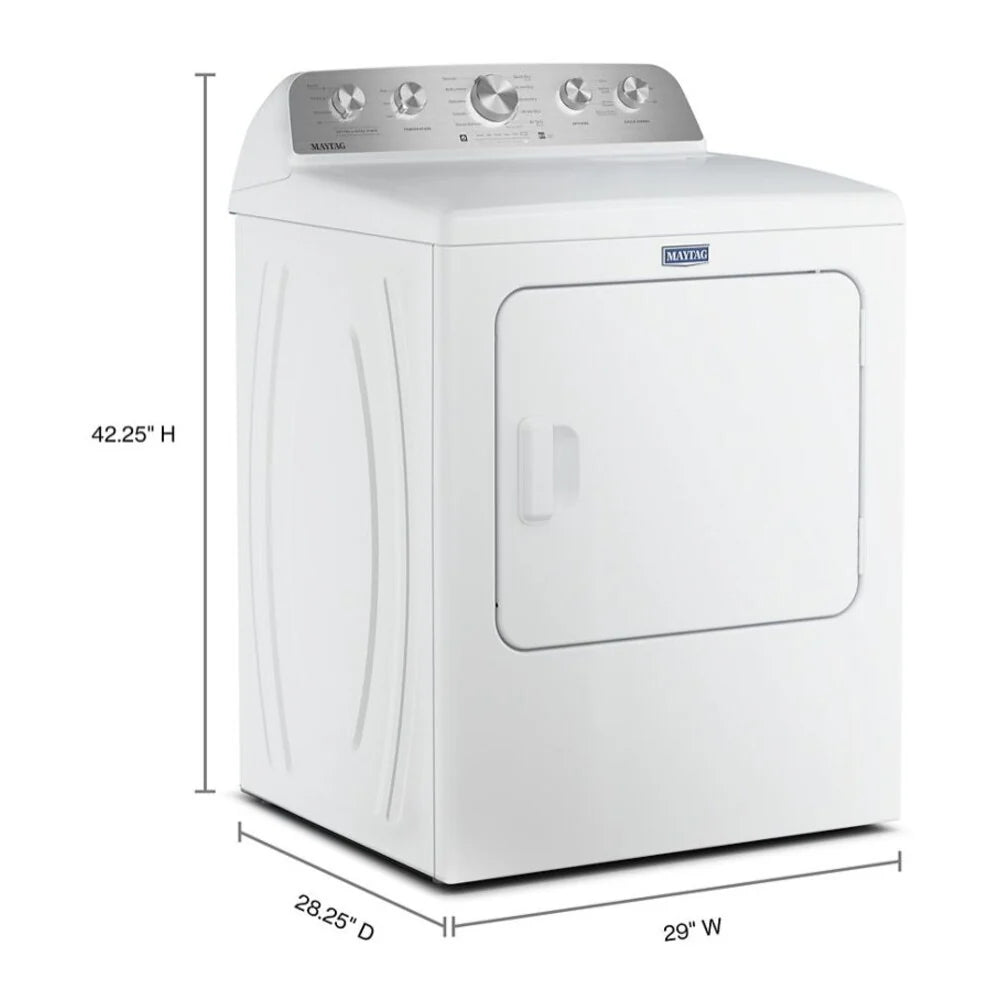 Maytag PET PRO - Top Load Washer with Agitator & Vented Electric Dryer Set