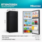 Hisense Refrigerator Top-Freezer — Black