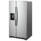 Whirlpool Refrigerator Side by Side 33” Wide