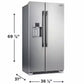 Frigidaire Professional — Refrigerator Side-by-Side