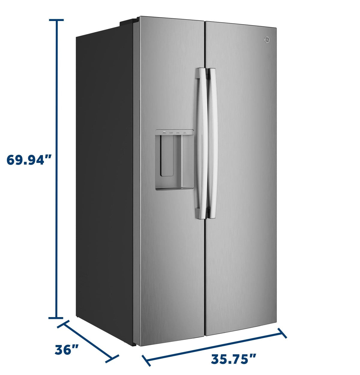 GE — Refrigerator Side-by-Side