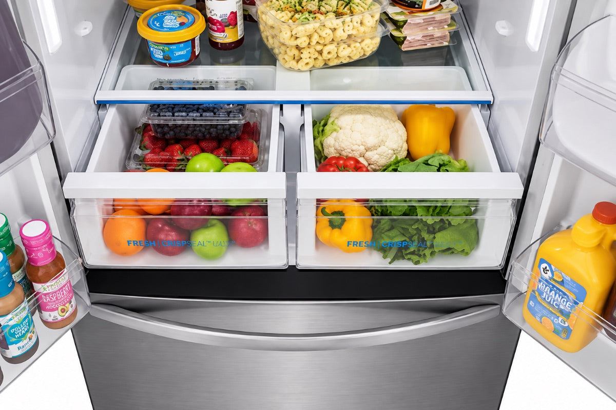 Frigidaire — Refrigerator French Door Water Inside