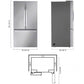 LG Refrigerador Internal Water Dispenser fingerprint-resistant