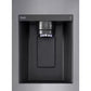 LG - fingerprint-resistant Refrigerator
