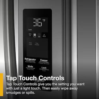 Whirlpool — Refrigerator French Door Internal Water Dispenser