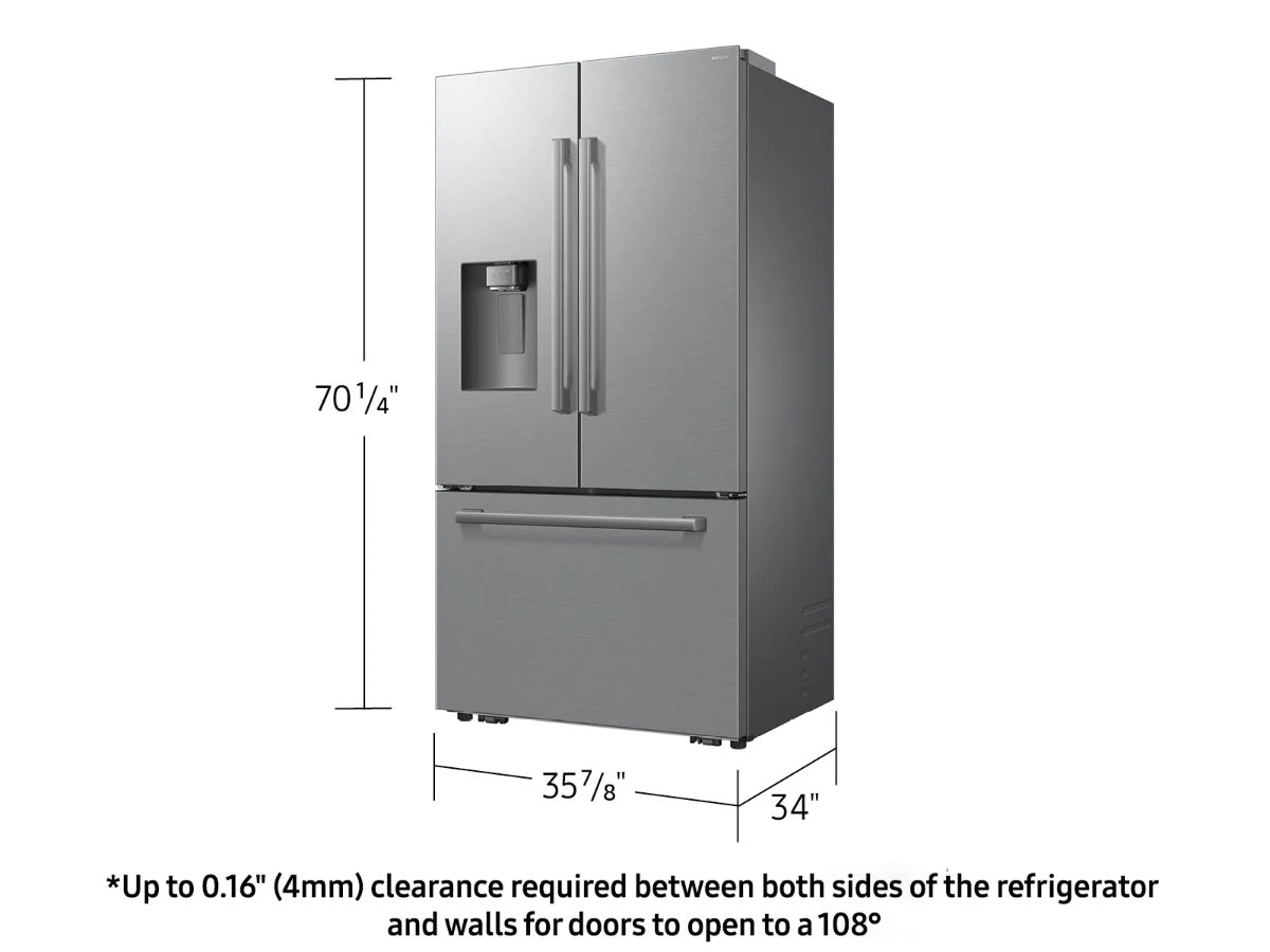 Samsung — French Door, 29 cu ft — Stainless Steel