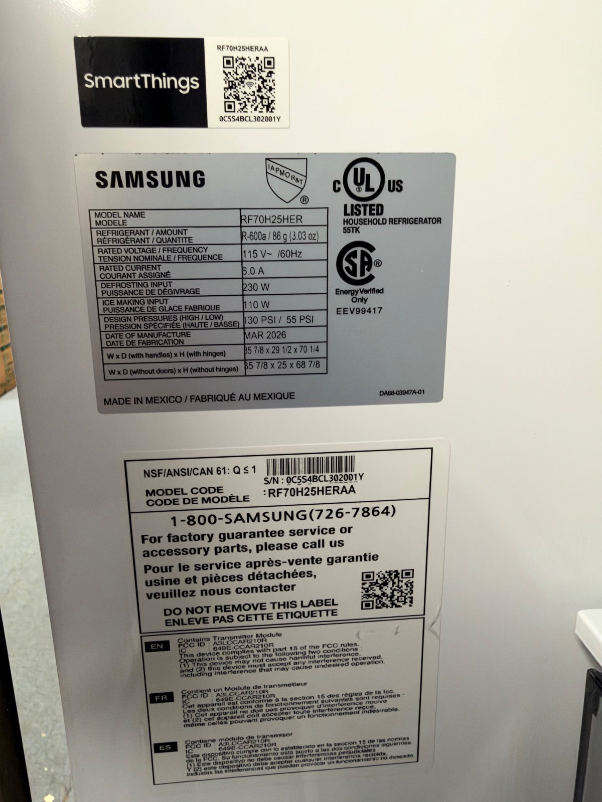 Samsung — French Door, 29 cu ft — Stainless Steel
