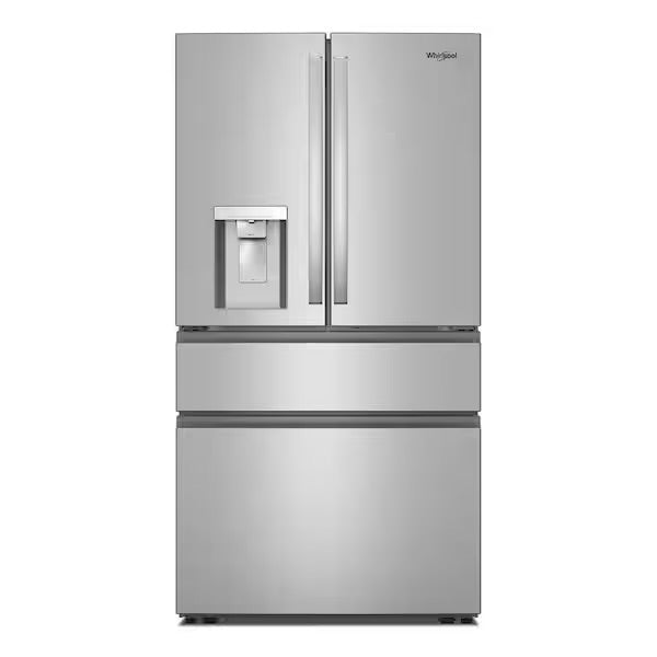 Whirlpool - 4 Door Refrigerator Fingerprint-Resistant