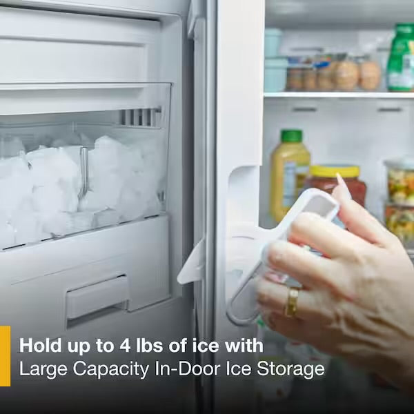 Whirlpool - 4 Door Refrigerator Fingerprint-Resistant