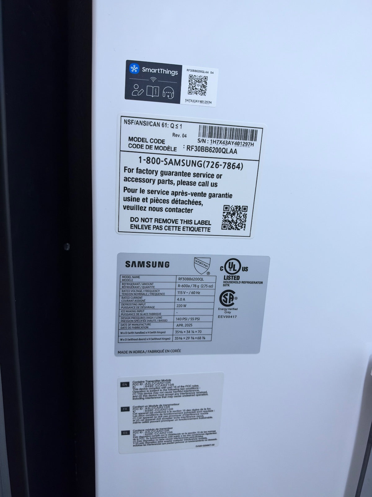 Samsung — French Door, 30 cu ft — Stainless Steel