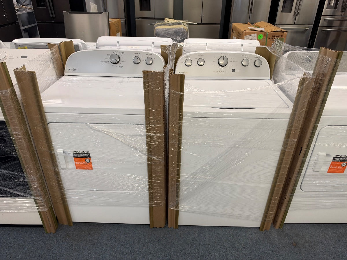 Whirlpool — Top-Load Washer & Dryer Set, 4.2 cu ft — White