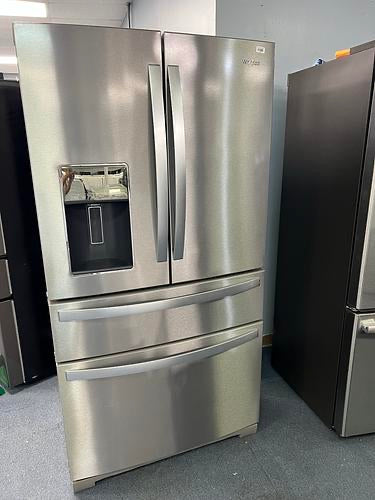 100030 Whirlpool 4 Door Stainless Steel