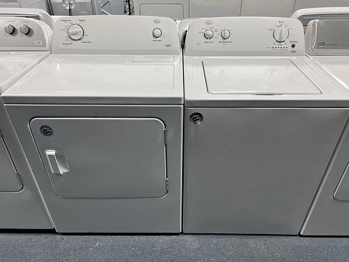 100071 Roper washer and dryer set white