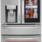 LG Open Box 29 cu ft. InstaView™ With craft ice Door-in-Door Refrigerator French Door