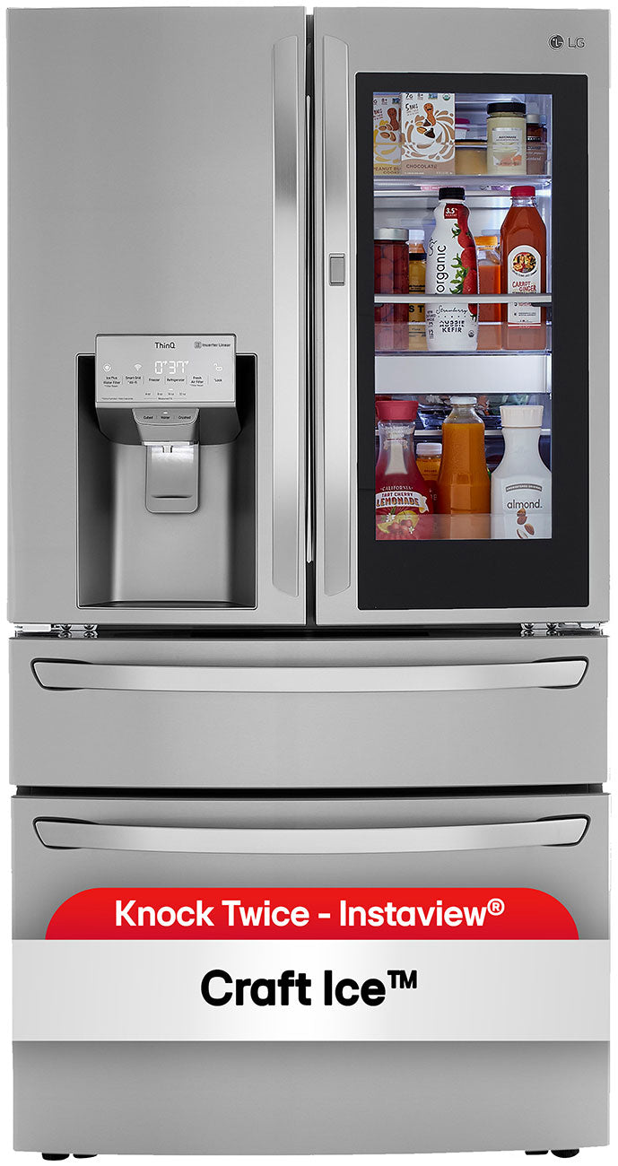 LG Open Box 29 cu ft. InstaView™ With craft ice Door-in-Door Refrigerator French Door