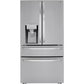 LG Counter-Depth open box Craft Ice 22.5-cu ft Refrigerator Dual Ice Maker with Water and Ice Dispenser and Door within Door ENERGY STAR Certified