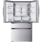 LG Counter-Depth 22.5-cu ft Refrigerator Dual Ice Maker with Water and Ice Dispenser and Door within Door ENERGY STAR Certified (Copy)
