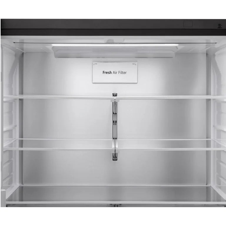 LG 26 cu. ft. SMART Counter Depth MAX French Door Refrigerator with Internal Water Dispenser in PrintProof Stainless Steel