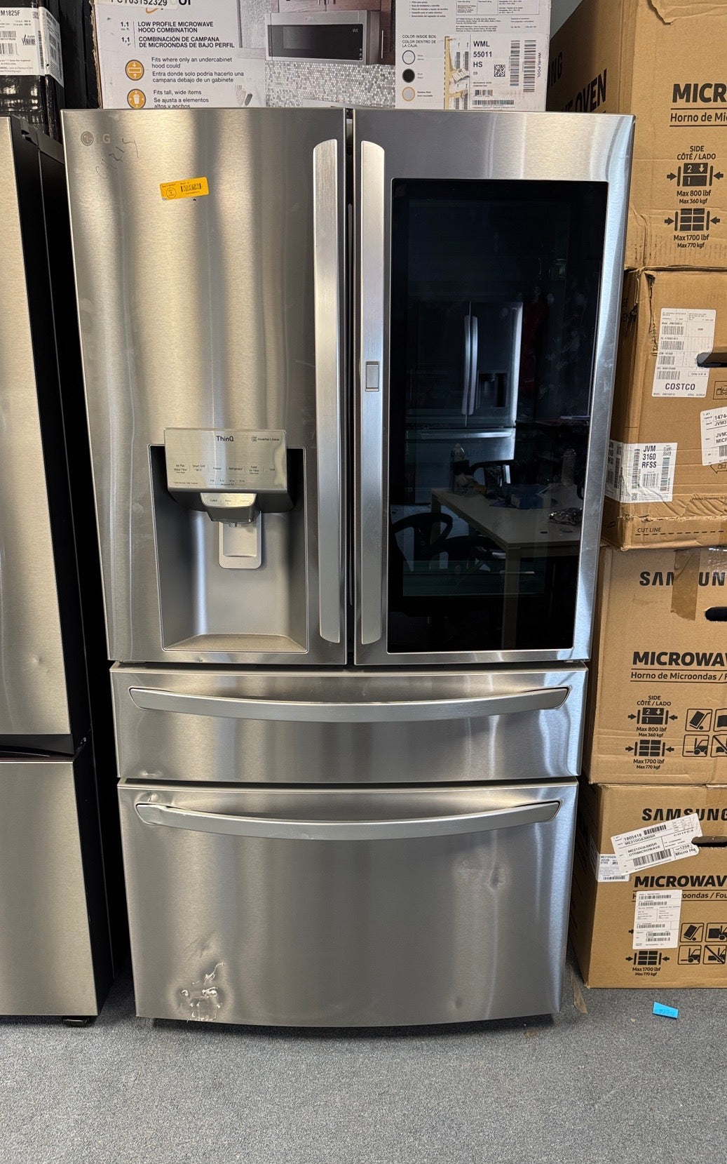 LG Open Box 29 cu ft. InstaView™ With craft ice Door-in-Door Refrigerator French Door