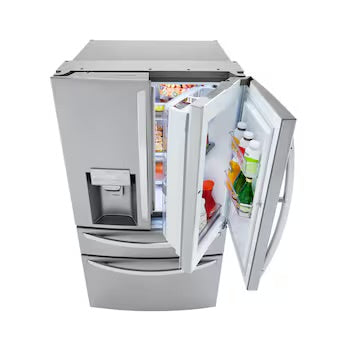 LG Counter-Depth open box Craft Ice 22.5-cu ft Refrigerator Dual Ice Maker with Water and Ice Dispenser and Door within Door ENERGY STAR Certified
