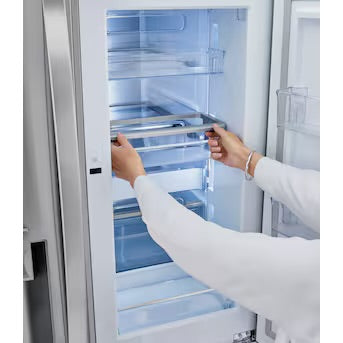 LG Counter-Depth open box Craft Ice 22.5-cu ft Refrigerator Dual Ice Maker with Water and Ice Dispenser and Door within Door ENERGY STAR Certified