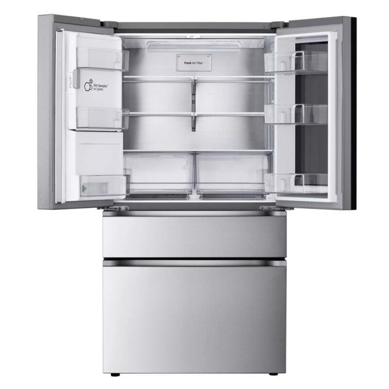 29 cu. ft. Smart InstaView® Standard-Depth MAX™ 4-Door French Door Refrigerator with Full-Convert Drawer™