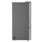LG 26 cu. ft. SMART Counter Depth MAX French Door Refrigerator with Internal Water Dispenser in PrintProof Stainless Steel