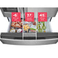 Frigidaire 4-Door Refrigerator – Stainless Steel